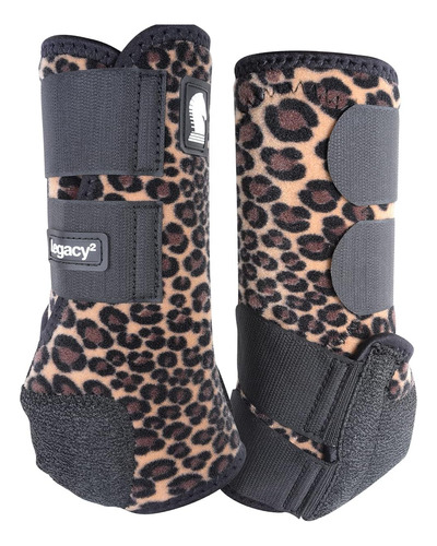 Botas De Soporte Trasero Classic Equine Legacy2, Cheetah, Me