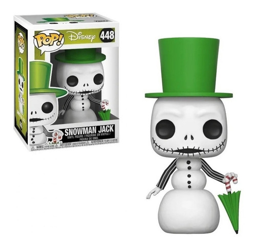 Funko Pop! El Extraño Mundo De Jack Snowman #448 Original