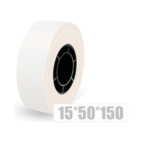 Cinta Rotuladora G&g Blanca 150 Etiquetas 15x50mm Blanco Gyg