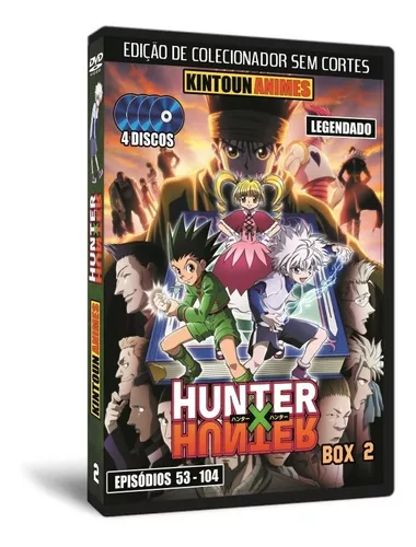 Dvd Hunter X Hunter Remake 2011 Série Completa + Filmes - Escorrega o Preço