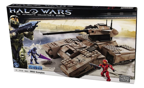 Mega Bloks Halo 96807 Primera Edición Unsc Scorpion (Usado)