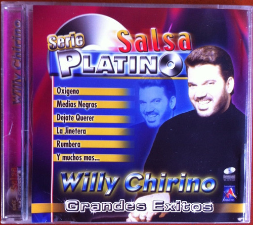 Willy Chirino. Grandes Exitos. Cd Original Usado