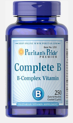 Complejo B Vitaminas 250 Tablets