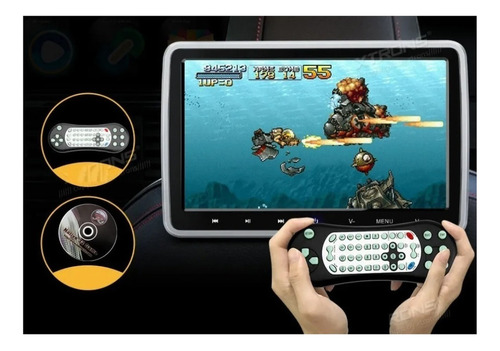 Pantalla 10.1 Cabecera Automovil Hd Videos Juegos Peliculas