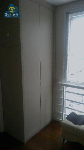 Cobertura Com 3 Dormitórios À Venda, 238 M² Por R$ 1.590.000,00 - Centro - Santo André/sp - Co1346