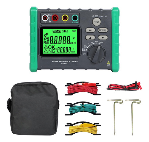 Probador Digital De Resistencia A Tierra Dy-4100a/b,voltaje