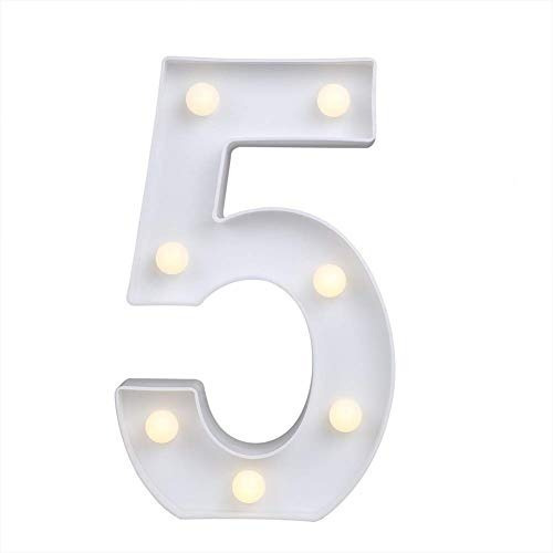 Numeros Luces Led Light Decoración Fiestas, Cumpleaños