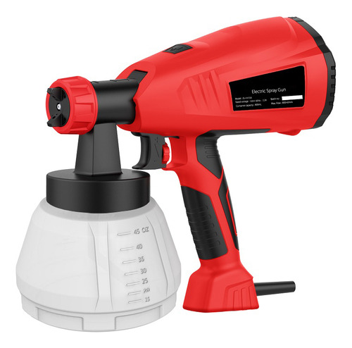 Pulverizador De Pintura Eléctrico, Envase De 1300 Ml, 400 W,