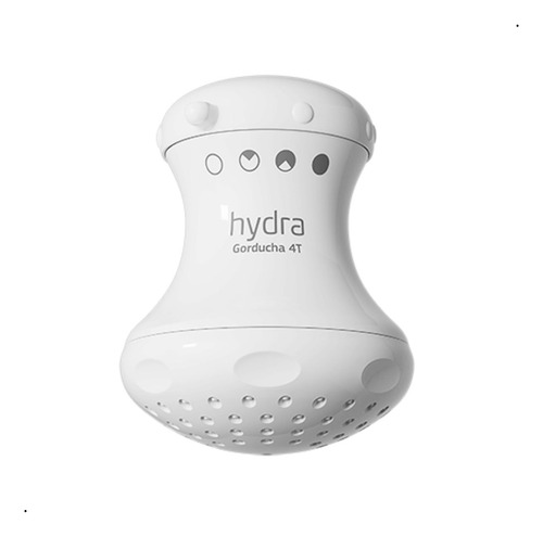 Ducha Chuveiro Gorducha 4 Temperat. Hydra 220v E 127v Branco