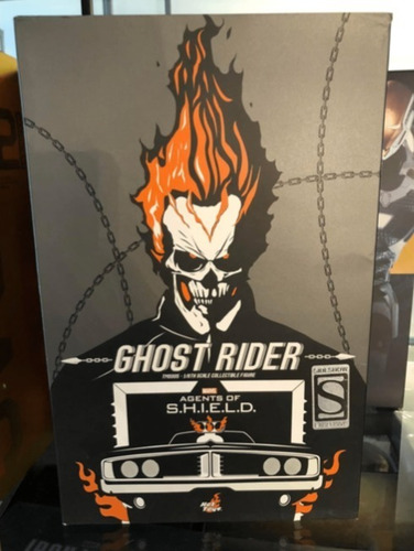Imagen 2 de 2 de Ghost Rider Sideshow 1/6 Exclusive Hot Toys Fpx