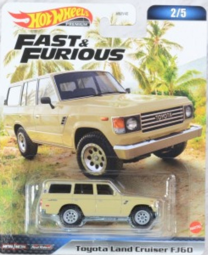 Toyota Land Cruser Fj60 De Rápido Y Furioso Hot Wheels Goma