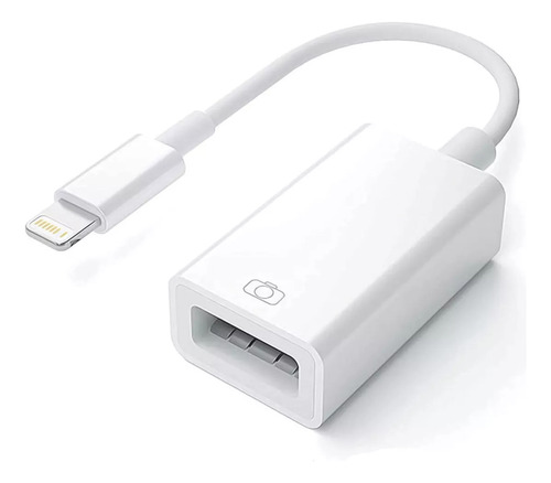 Cabo Otg Usb Compatível Com iPhone E iPad Pendrive Teclado