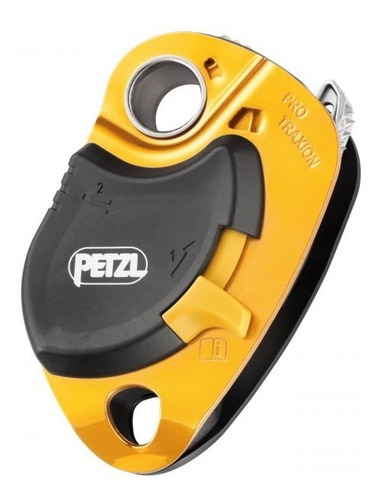 Polea Pro Traxion Petzl Bloqueadora Rescate Trabajo Vertical