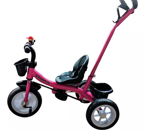 Triciclo Infantil Velotrol Passeio Empurrador 2 em 1 Importway Motoca Com  Capota Toldo BW084 - Importway - Auto Equip