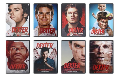 Dexter Serie Completa Dvd 8 Temporadas (Usado)