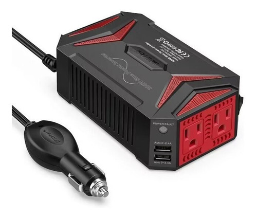Imagen 1 de 4 de Inversor De Corriente Bestek Para Auto De 300 W Mrz3011h
