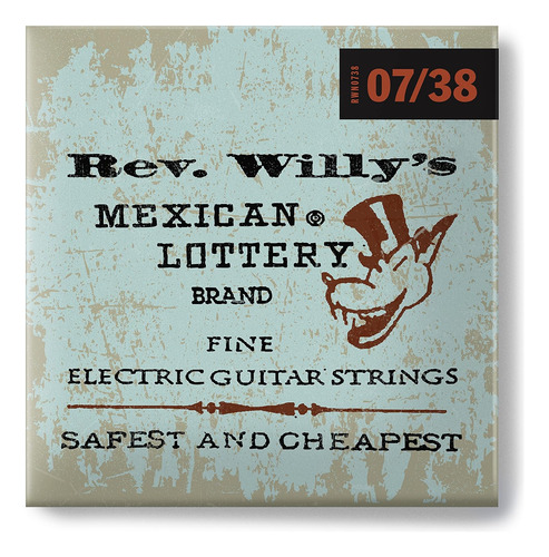 Rwn0738 Reverend Willy's Cuerdas Para Guitarra Eléctrica