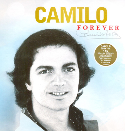 Camilo Forever - Camilo Sesto - Libro + 4 Cd - Original