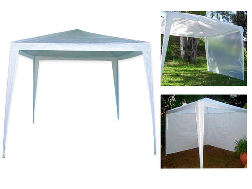 Gazebo 3 X 3 + 4 Paredes Laterales Combo 100 % Impermeable