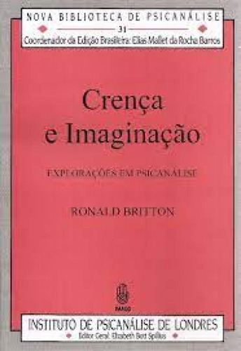 -, de Britton Ronald. Editora IMAGO - TOPICO, capa mole em português