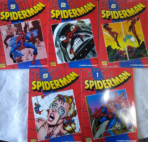 5 Libros Spiderman Planeta Dagostini Nuevos
