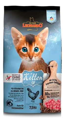 Leonardo Alimento Seco Kitten Grain Free 7,5kg