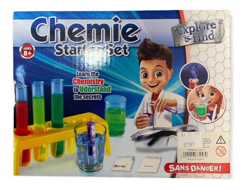 Juego De Caja Química Chemie Chico