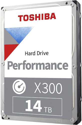 Disco Duro Interno Hdd Toshiba X300 Performance 14tb 3.5puLG Color Plateado