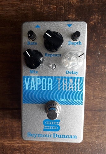 Pedal Seymour Duncan Vapor Trail Delay Analog Fantástico 