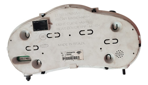 Painel Instrumento Fiat Palio Sporting 1.6 51850487 Usado Preto