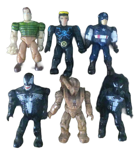 Lote De Figuras Mega Blocks Marvela A Elegir (Usado)