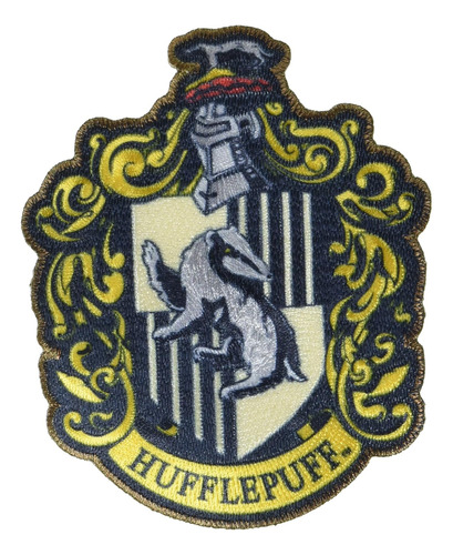 Parche Termoadhesivo De Hufflepuff De Harry Potter Ropa...