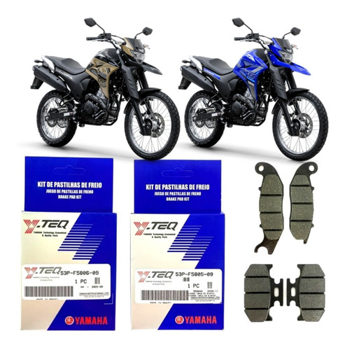 Kit Pastilha Freio Original Lander 250 Abs 2019 2020 2021