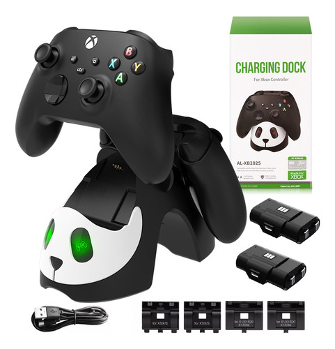 Cargador Control Compatible Con Xbox Series X/s+2 Baterias