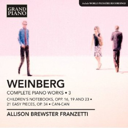 Weinberg/brewster Franzetti Obras Completas Para Piano En 3