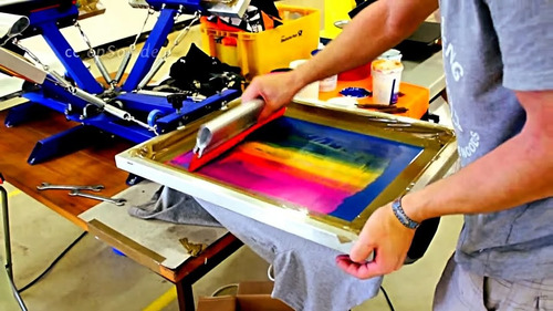 Imagen 4 de 11 de Curso De Serigrafia/transfer/y Pedreria Presencial