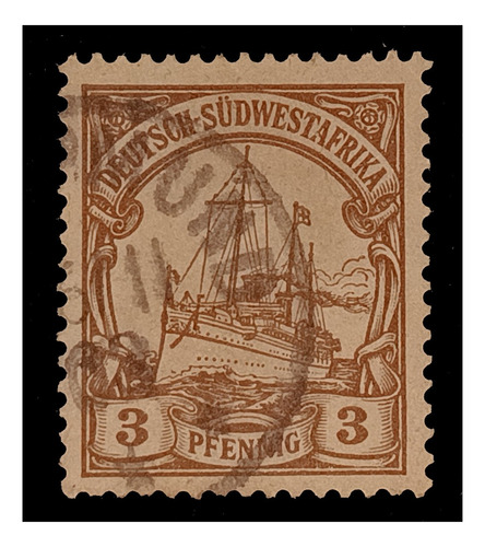 Africa Sud Oeste Alemana Ordinaria 1900 Us. Yv. 13