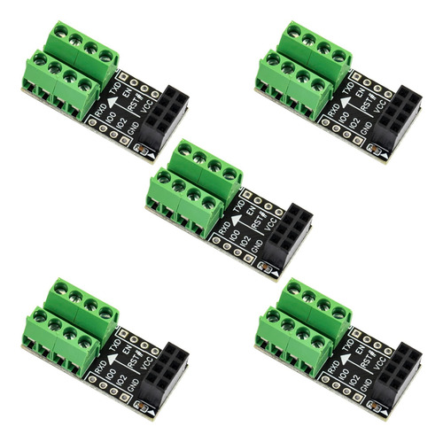 Placa De Conexión Rising Saplings Esp8266 Esp01s De 8 Pines