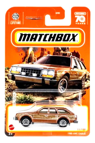 Matchbox Amc Eagle 1980 Classic Original Coleccion 70 Años