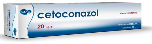 Creme Corporal Ems Com Cetoconazol Em Tubo - Cuidado Eficaz Sem Fragrância
