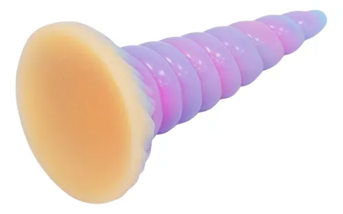 Consolador Pene Dildo Tentaculo Unicornio Alien Fluorescente