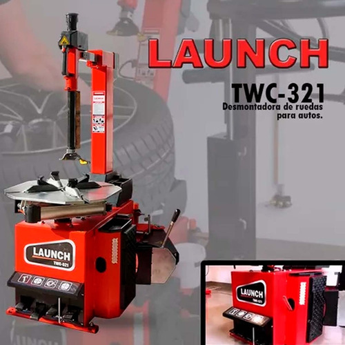 Combo Desmontadora Launch Twc-321+balanceadora Kwb421