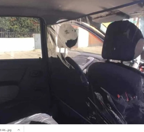 Barrera Sanitaria Para Auto Uber Cabify Taxi Remises