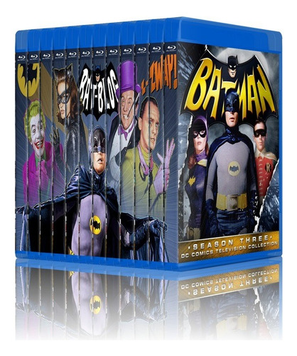 Batman (1966) - Bluray - Serie Completa - Latino - Coverset