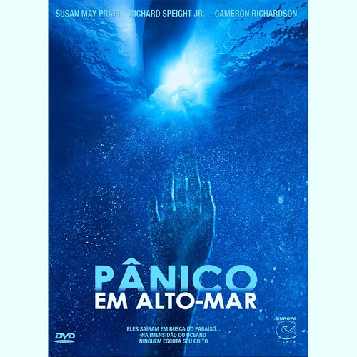 Dvd Pânico Em Alto-mar C/ Luva - Original Novo Lacrado