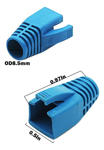 Botas De Alivio De Tensión Rj-45, Botas Rj45, Cable De...