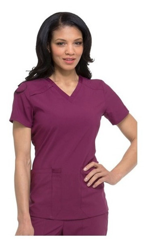 Uniforme Medico Quirurgico Dickies Stretch Mujer Wine