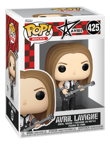 Figura De Acción Funko Pop Funko De Avril Lavigne 425