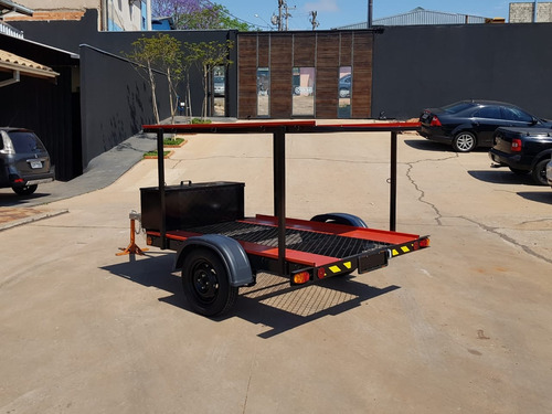 Carreta Reboques Kart Beliche (para 2 Karts) Zero Km