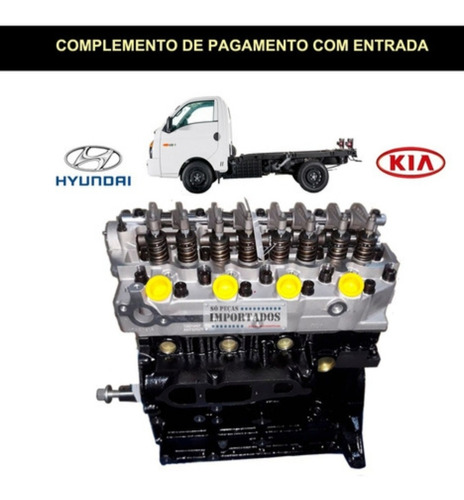 Imagem 1 de 8 de Motor Hyundai Hr 2.5 8v Novo 0km Complemento De Pagamento